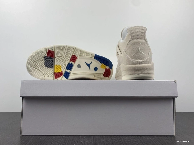 Rep LUCY 4 Retro DQ4909-100 Jordan Canvas (W) Blank 0718